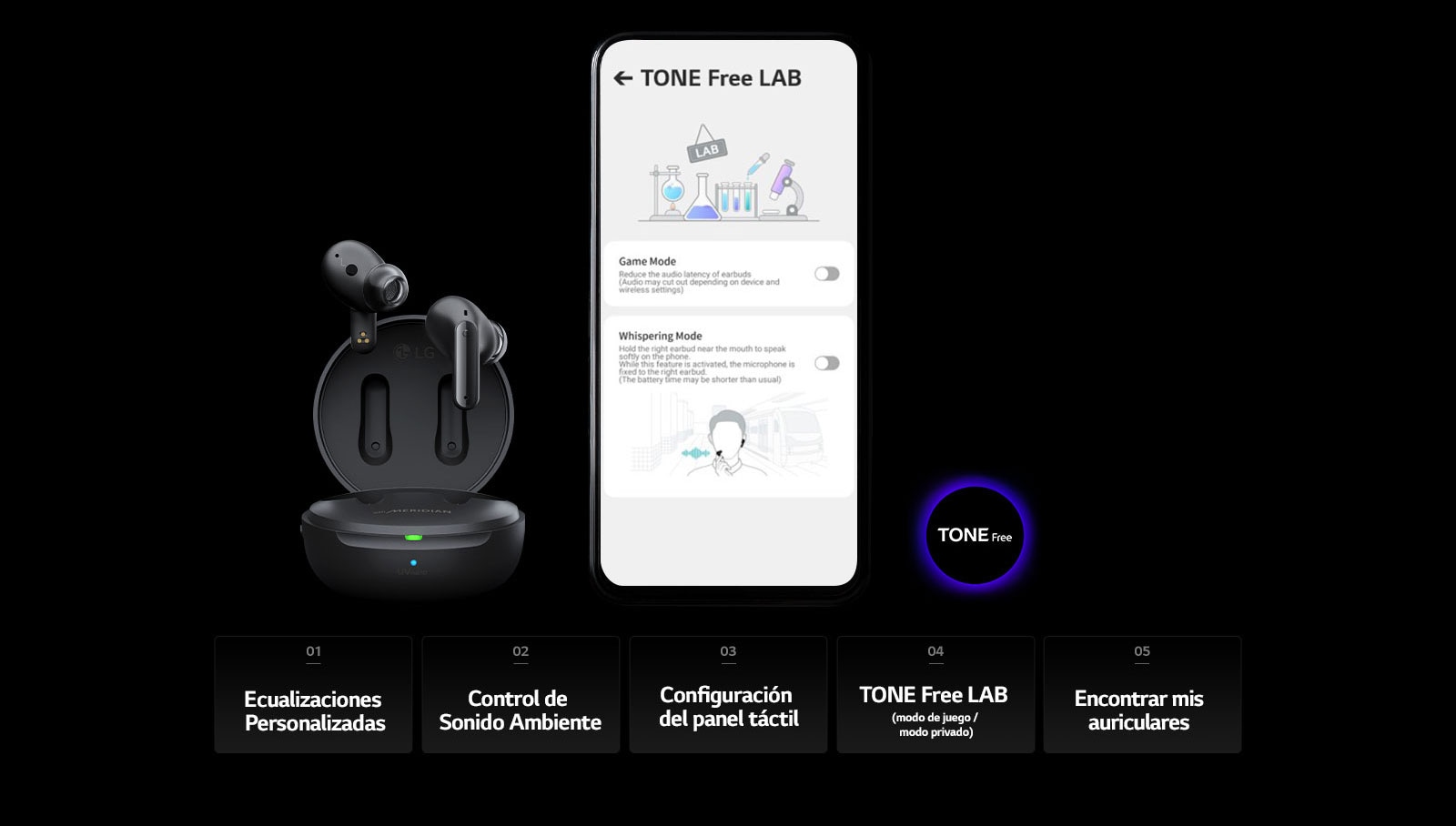 Personaliza tus auriculares inalámbricos con la App TONE Free