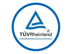 Certificado por TÜV Rheinland