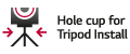 HolecupforTripodInstall