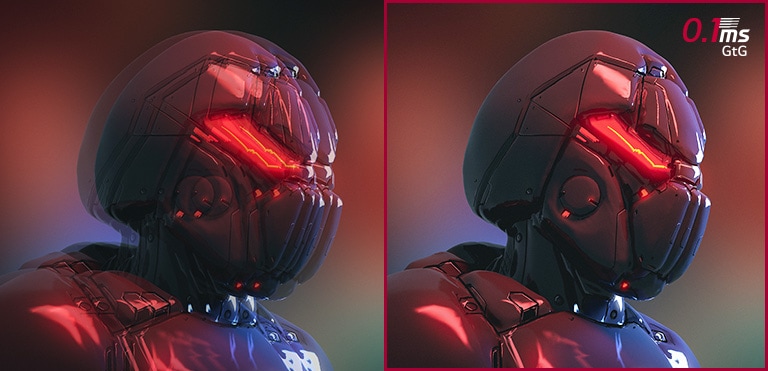 Reducción de desenfoque y efecto fantasma en juegos con 0,1 ms.