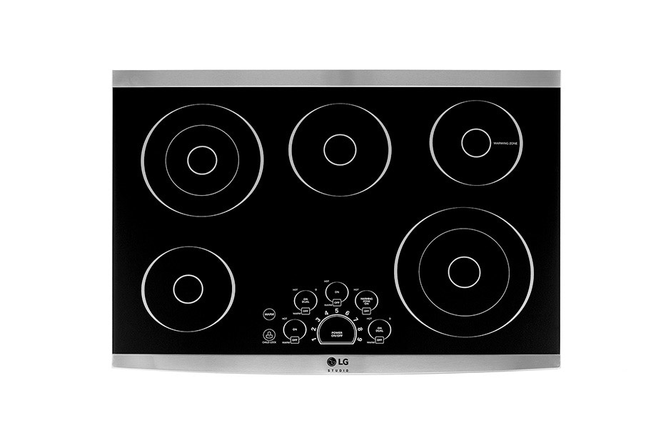 LG Cooktop Eléctrico 30'' LG Studio, controles SmoothTouch™, LSCE305ST