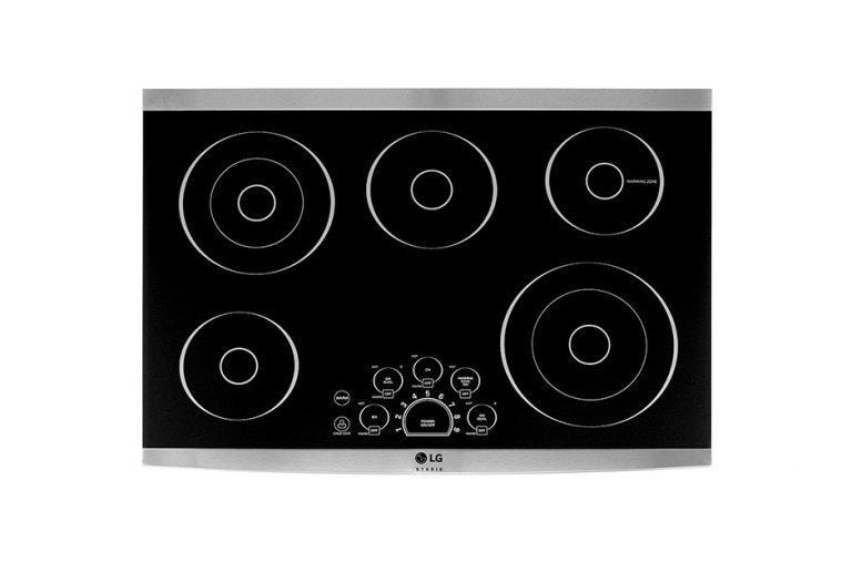 LG Cooktop Eléctrico 30'' LG Studio, controles SmoothTouch™, LSCE305ST, thumbnail 1