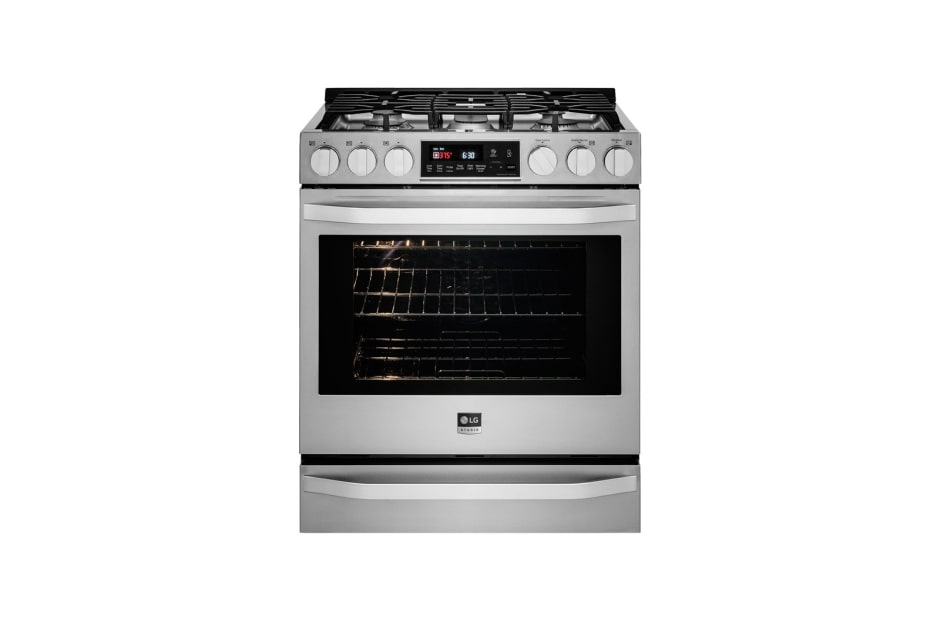 LG STUDIO 6.3 cu. Ft. Estufa a gas, LSSG3016ST