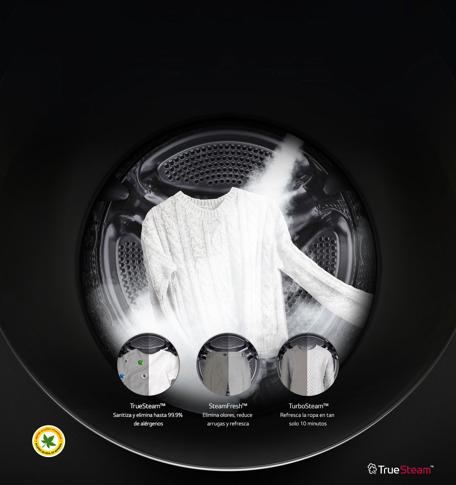 Elimina hasta 99.9% alérgenos