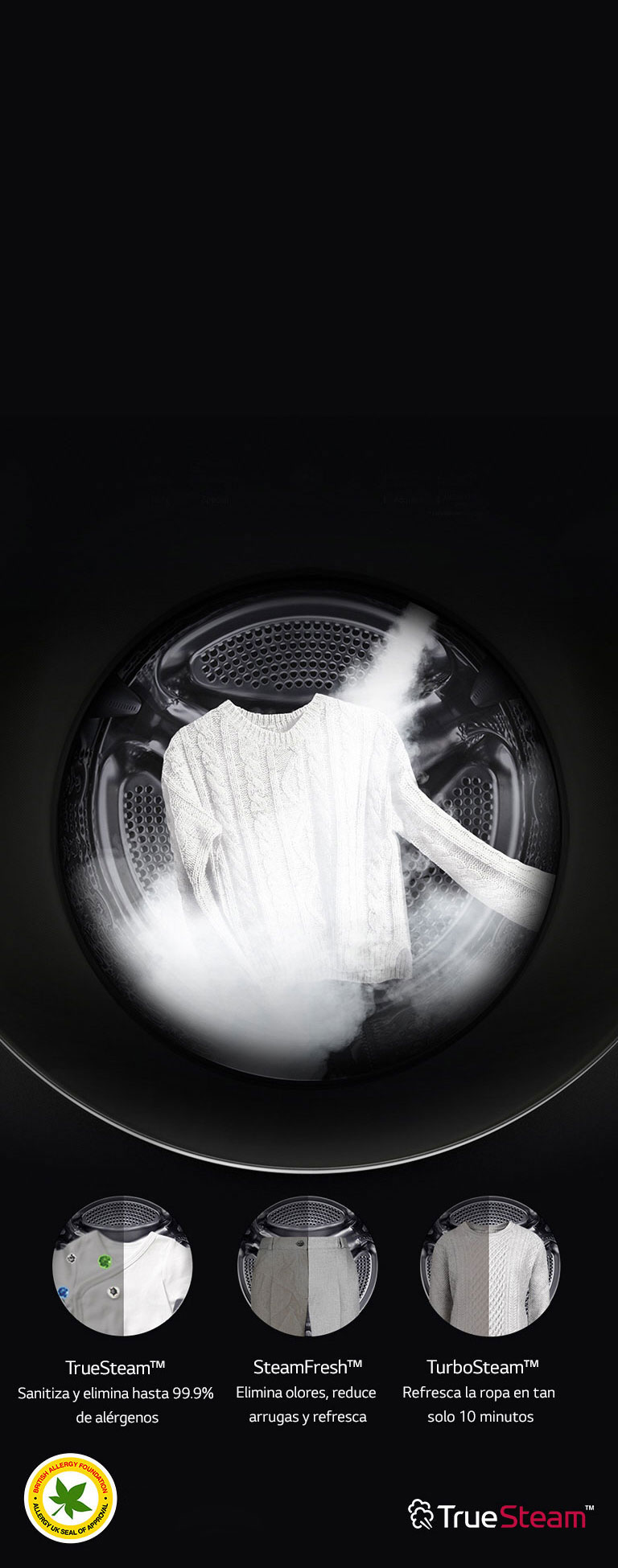 Elimina hasta 99.9% alérgenos