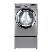 LG 20kg Secadora Electrica de Carga Frontal con Vapor & Smart Diagnosis, Color Acero, DF20VVSE, thumbnail 3