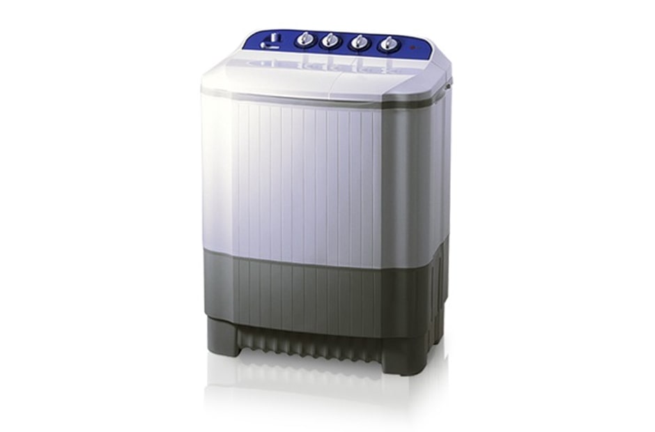 LG 6kg, Roller Jet, Función de enjuague, Pulsador ''Punch'', Selector de agua, Base a prueba de roedores, Filtro de pelusa, Diseño elegante, WP-960R, thumbnail 1