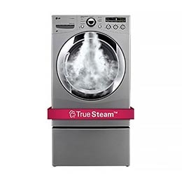 7.3 cu. ft. Capacidad Extra Grande SteamDryer™ con Sensor Dry2