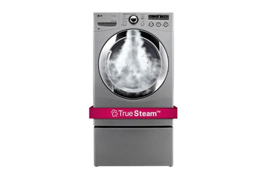 LG 7.3 cu. ft. Capacidad Extra Grande SteamDryer™ con Sensor Dry, DLEX3250W