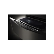 LG TWINWash Mini ™ LG SIGNATURE |1.0 pᶟ |3D Motion| Acero Inoxidable Negro| Smart Diagnosis, LG SIGNATURE 1.0 cu. ft. LG SideKick™ Pedestal Washer, LG TWINWash™ Compatible , controller close-up, WD205CK, thumbnail 5, WD205CK, thumbnail 6