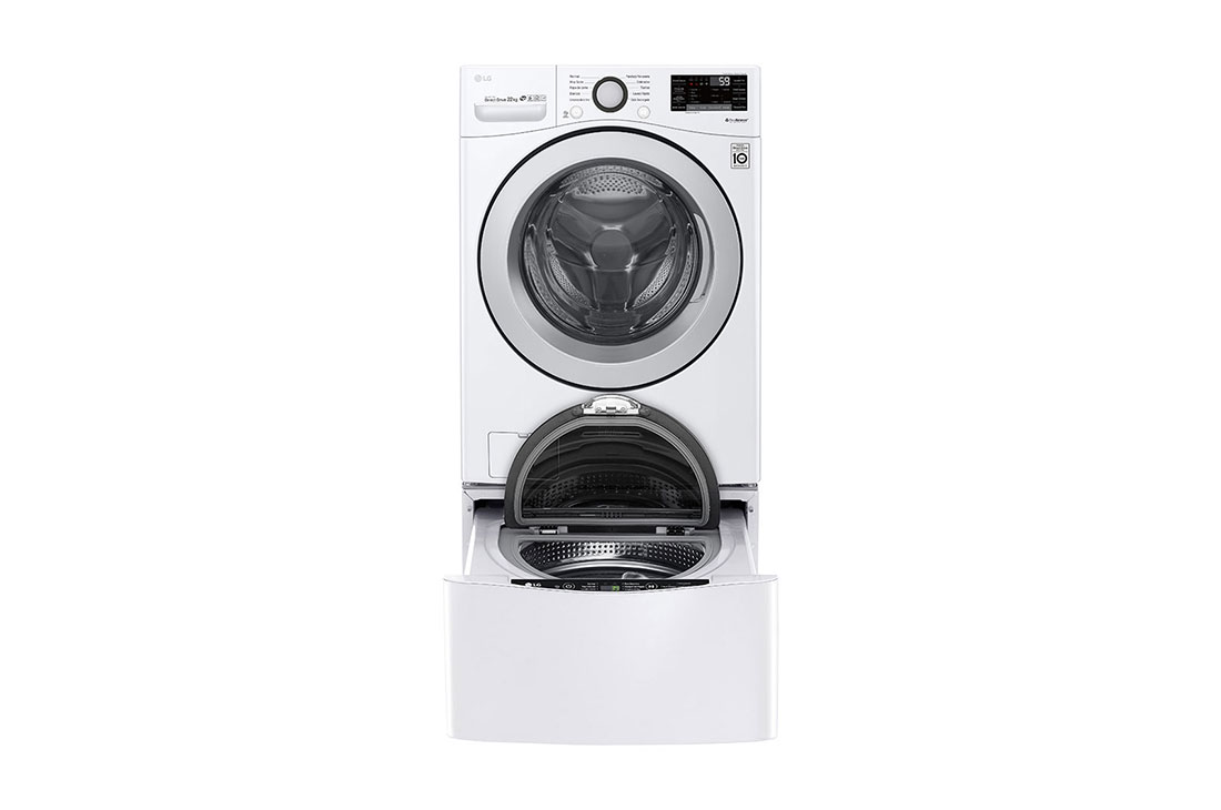 LG Lavadora Carga Frontal 22kg con Direct Drive Inverter & Smart ThinQ (Wi-Fi), Color Blanco, WM22WV26, thumbnail 4