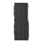 LG Torre de lavado WashTower™ 22kg (lavado)/ 22kg (Secado) AI Direct Drive™, Steam, Color Acero Negro, Vista lateral de la Torre de Lavado., WK22BS6, thumbnail 14