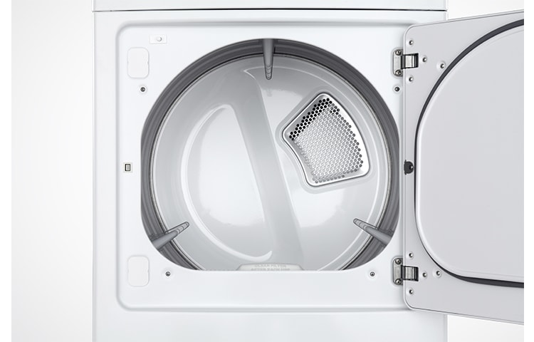 LG 7.3 CU. FT. ULTRA GRAN CAPACIDAD DE LA SECADORA CON SENSOR DRY (ELECTRIC), DLE4870W, thumbnail 3