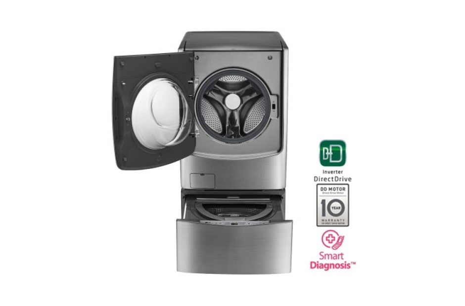 LG Lavadora Carga Frontal. Motor Inverter Direct Drive. 25kg. 29'', WM9000HVA, thumbnail 2