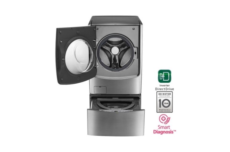 LG Lavadora Carga Frontal. Motor Inverter Direct Drive. 25kg. 29'', WM9000HVA, thumbnail 2