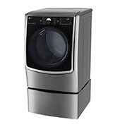 LG 7.4cu.ft Secadora Gas de Carga Frontal con Vapor & SmartThinQ(Wi-Fi), Color Acero, DLGX5001V, thumbnail 5