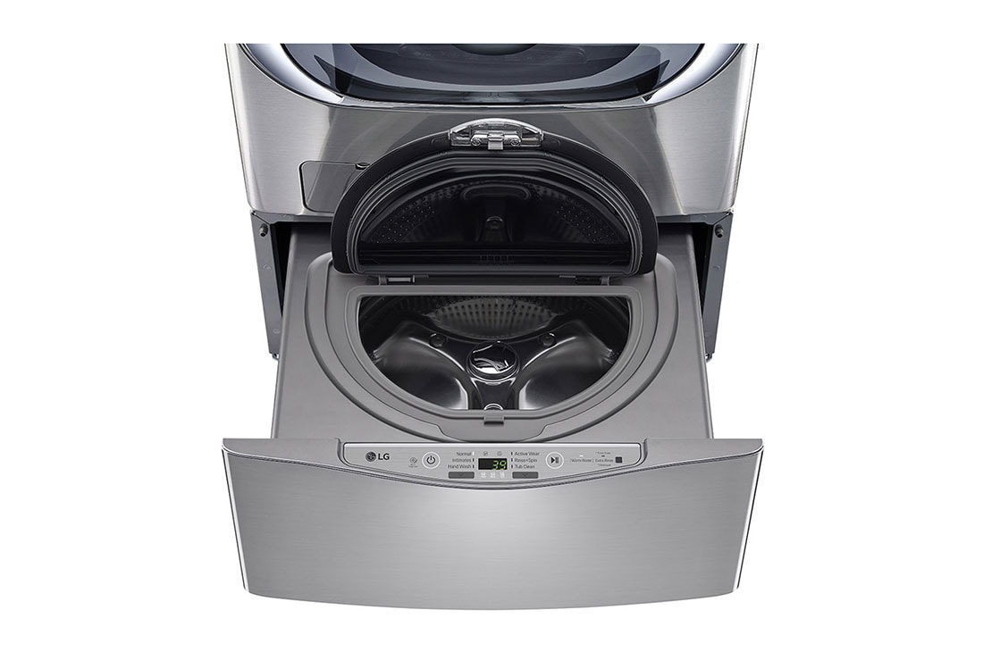 LG Lavadora TWINWash Mini ™ 3.5kg 3Motion, Smart Diagnosis, color  Acero, WD100CV, thumbnail 2