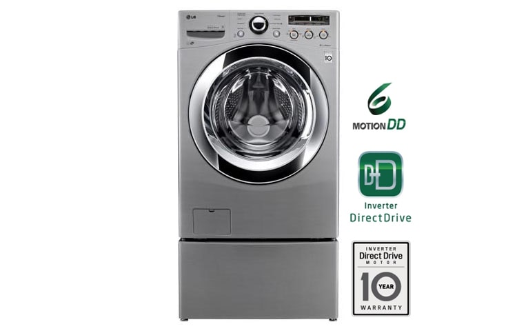 LG Lavadora Carga Frontal. Motor Inverter Direct Dirve. 18kg, WM3250HVA, thumbnail 1