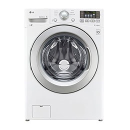 20kg Lavadora Carga Frontal con Direct Drive Inverter & Smart Diagnosis™ Color Blanco2