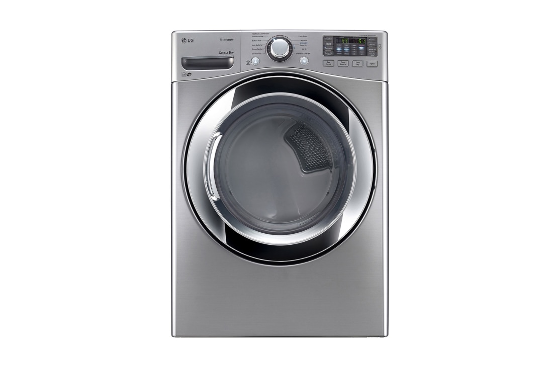 LG 20kg Secadora a Gas de Carga Frontal con Vapor & Smart Diagnosis, Color Acero, DF20VVS