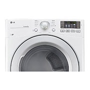 LG 7.3cu.ft Secadora Electrica de Carga Frontal & SmartThinQ(Wi-Fi),Sensor Secado, Color Blanco, DLE3170W, thumbnail 6