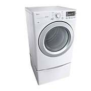LG 7.3cu.ft Secadora Electrica de Carga Frontal & SmartThinQ(Wi-Fi),Sensor Secado, Color Blanco, DLE3170W, thumbnail 8