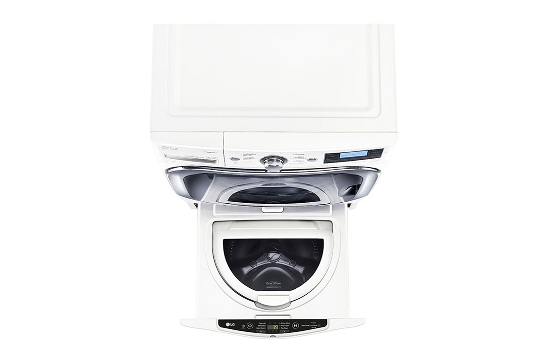 LG Lavadora TWINWash Mini ™ 3.5kg  3Motion, Smart Diagnosis, color Blanco, LG Lavadoras Y Secadoras WD100CW 3, WD100CW, thumbnail 3