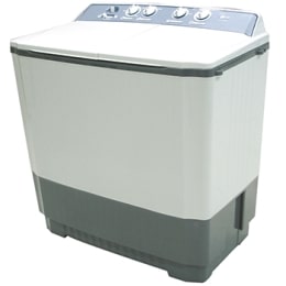 12/8kg Lavadora Doble Tina, Filtro de Pelusa, Rejilla Anti-Readores, Color Blanco2