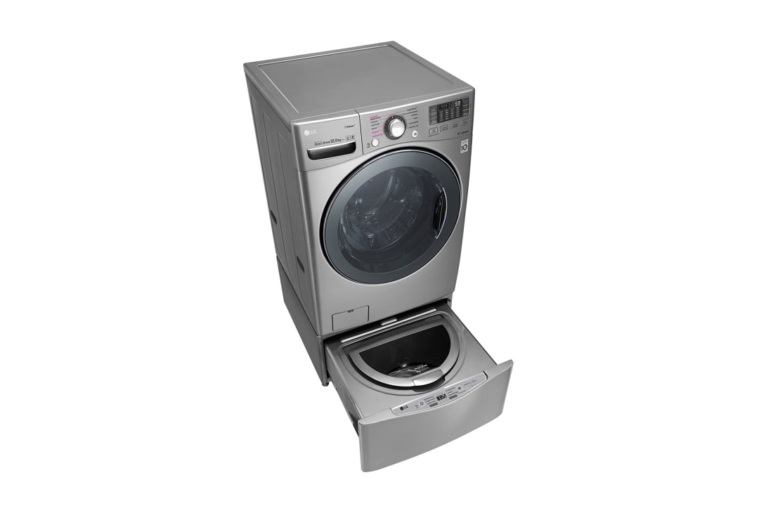 LG 22kg Lavadora Carga Frontal con Direct Drive Inverter & Smart Diagnosis™ Color Acero, WM22VVS6, thumbnail 13