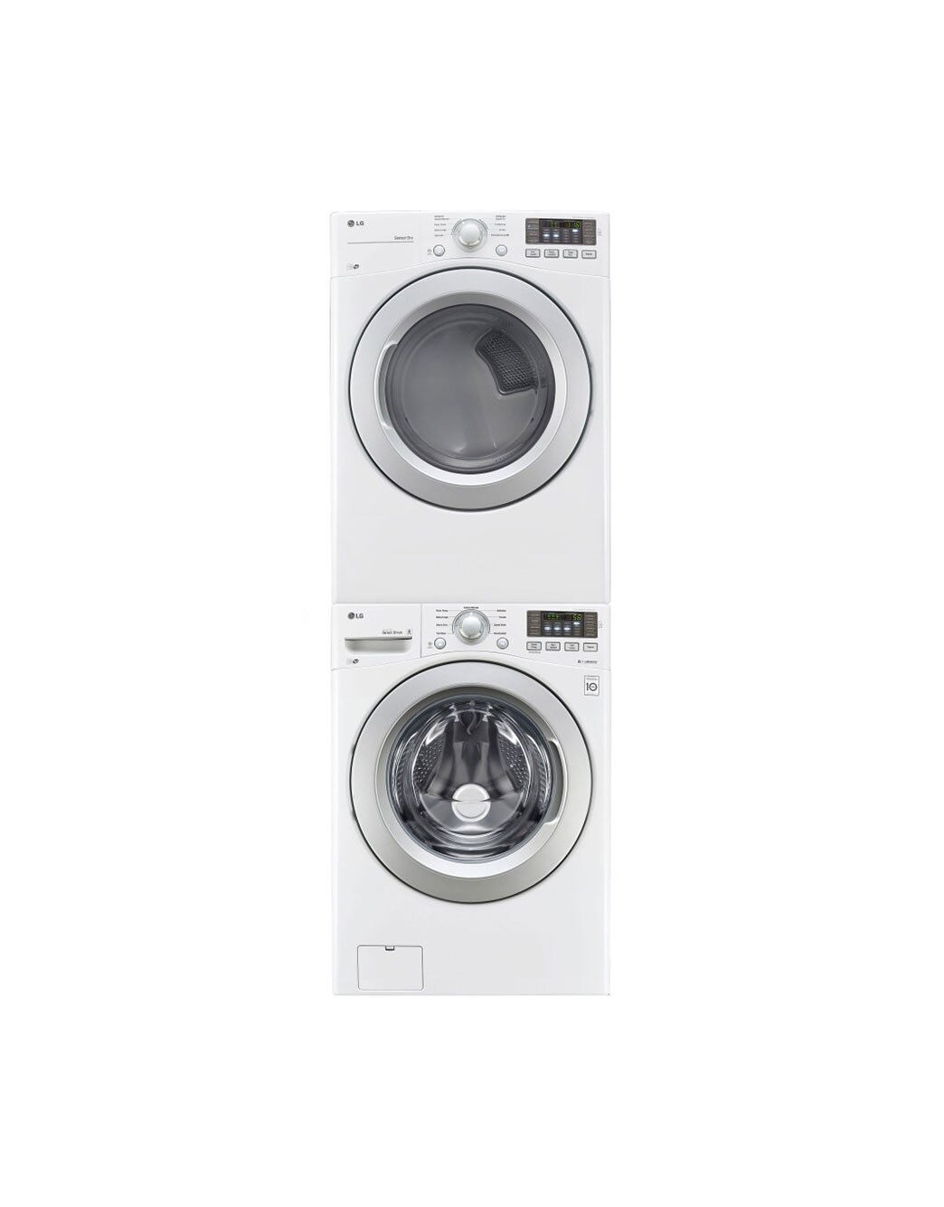 4.5pᶟ Lavadora Carga Frontal WM3270CW LG Blanco LG Caribe