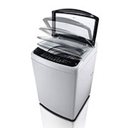 LG Lavadora Smart Inverter de Carga Superior, Capacidad 18kgs, SmartMotion™, TurboDrum™, color gris, WT18DSB, thumbnail 8