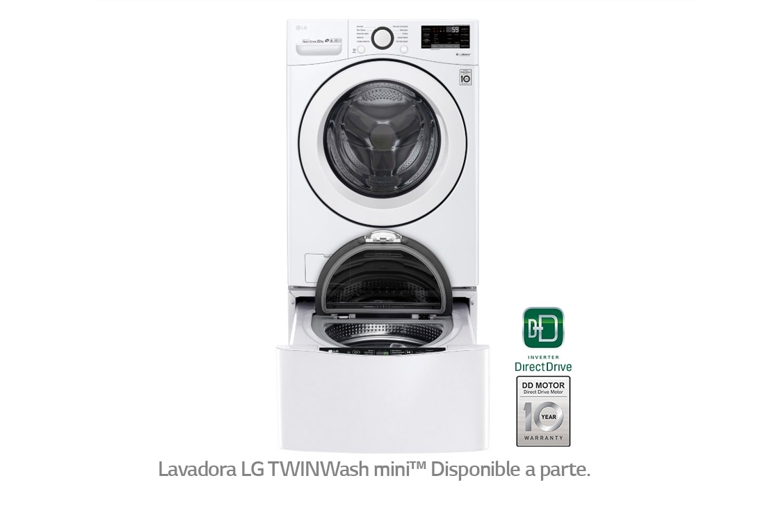 Lavadora LG Carga frontal 22 kg WM22VV26R LG