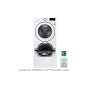 LG Lavadora Carga Frontal 22kg con Direct Drive Inverter & Smart ThinQ (Wi-Fi), Color Blanco, WM22WV26, thumbnail 1
