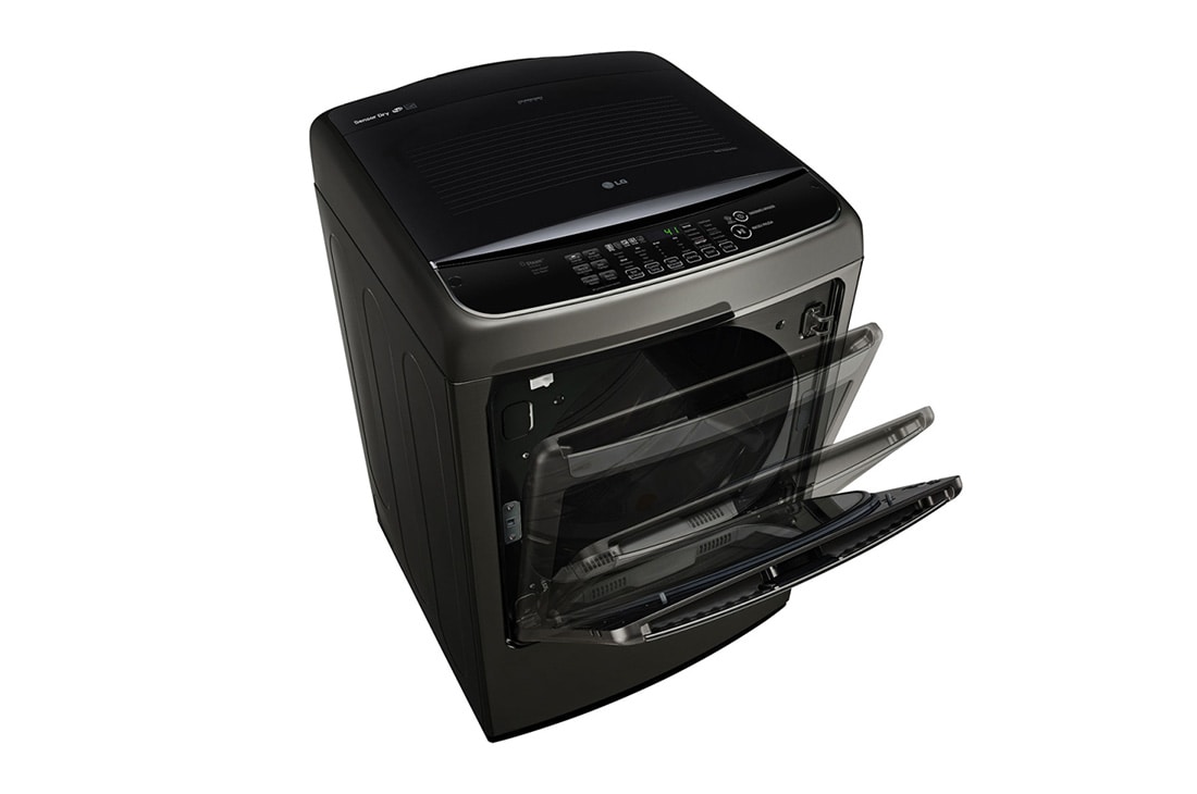 LG Secadora a Gas  Carga Frontal 22kg con vapor & ThinQ (Wi-Fi), Color acero negro, DT22BSSG, thumbnail 5