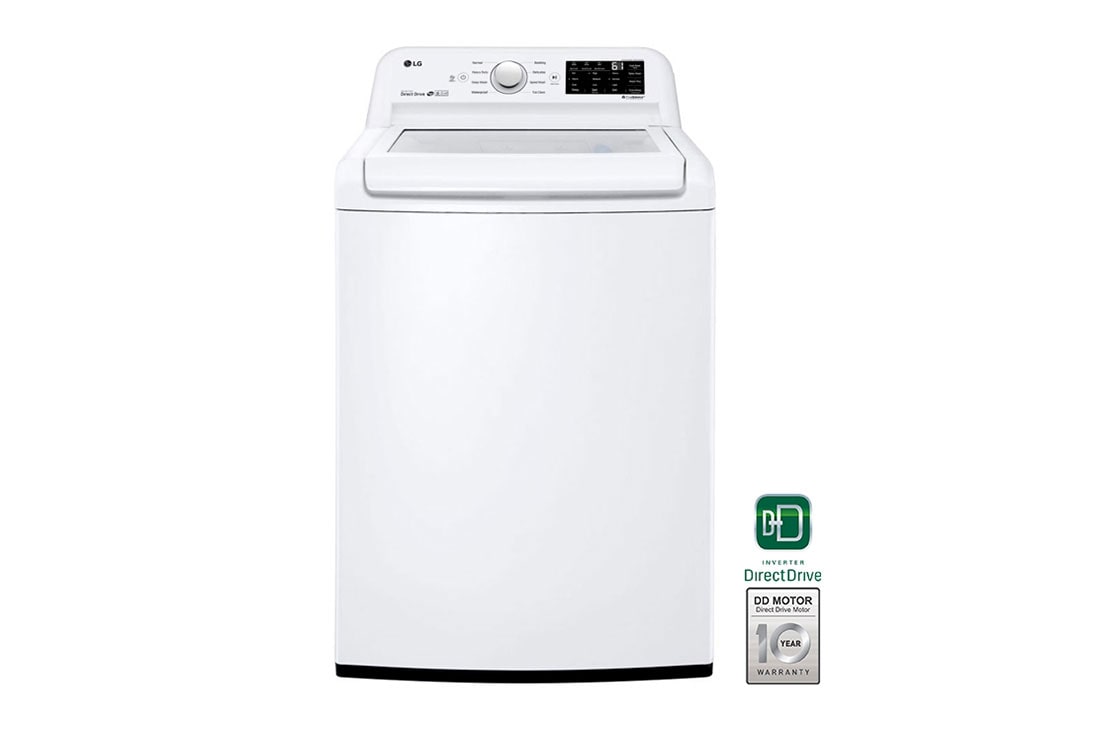 LG 22kg Lavadora Carga Superior con Direct Drive Inverter & Smart Diagnosis, Color Blanco , WT22WT6H