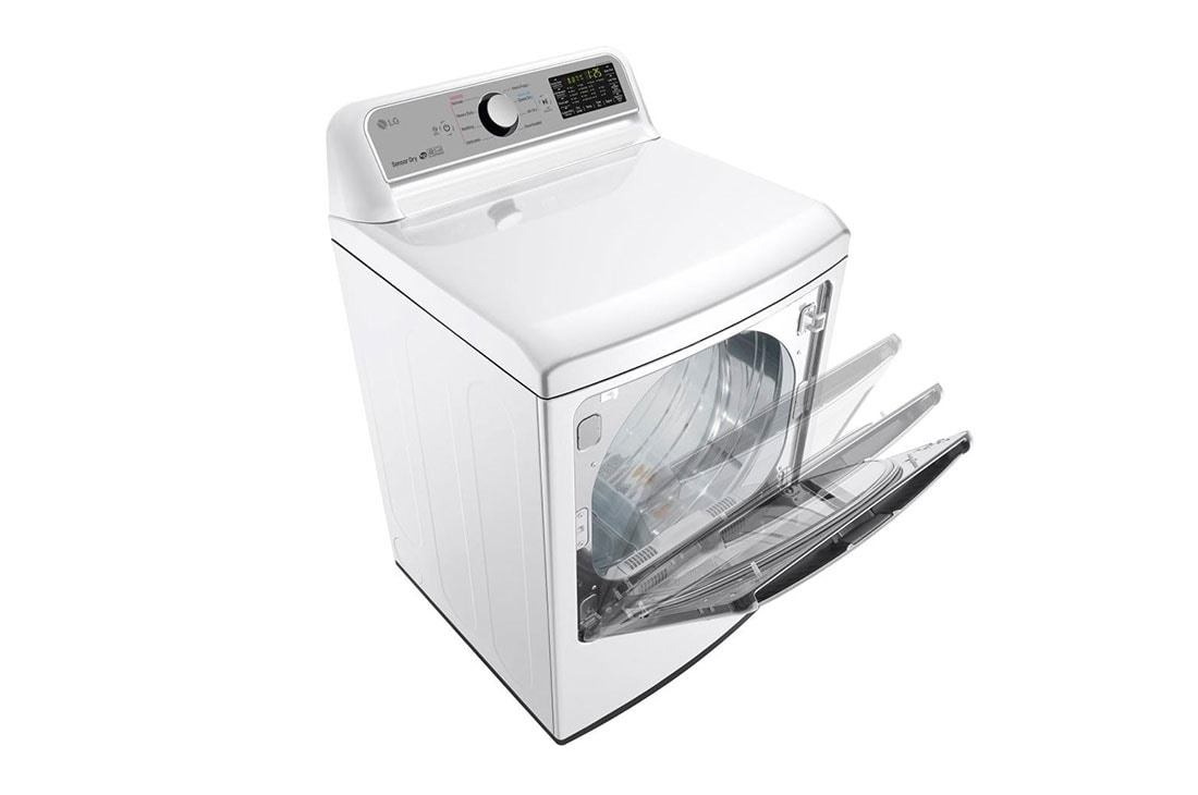LG Secadora Eléctrica Carga Frontal 7.3p³ EasyLoad™ ThinQ™ Smart Diagnosis™, DLE7200WE, thumbnail 7