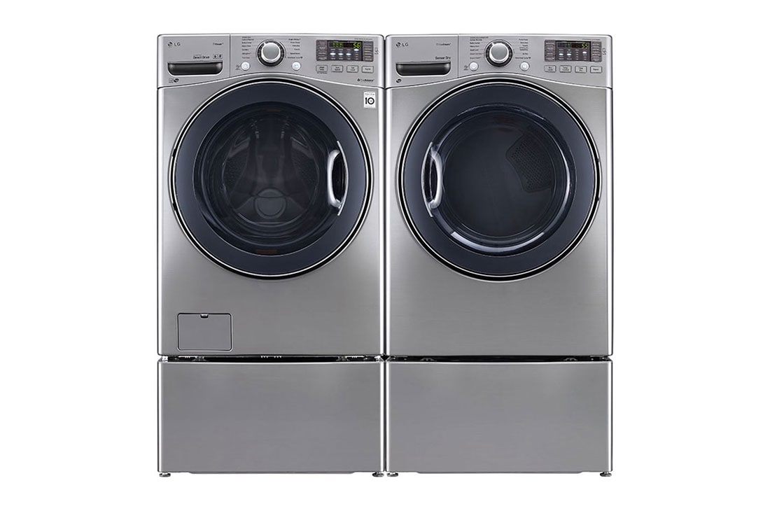 LG 22kg Secadora a Gas de Carga Frontal con Vapor & Smart Diagnosis, Color Acero, DF22VVS, thumbnail 3