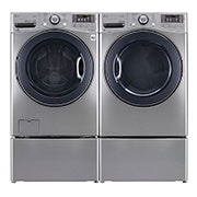 LG 22kg Secadora a Gas de Carga Frontal con Vapor & Smart Diagnosis, Color Acero, DF22VVS, thumbnail 3