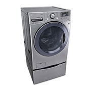 LG 22kg Secadora a Gas de Carga Frontal con Vapor & Smart Diagnosis, Color Acero, DF22VVS, thumbnail 8