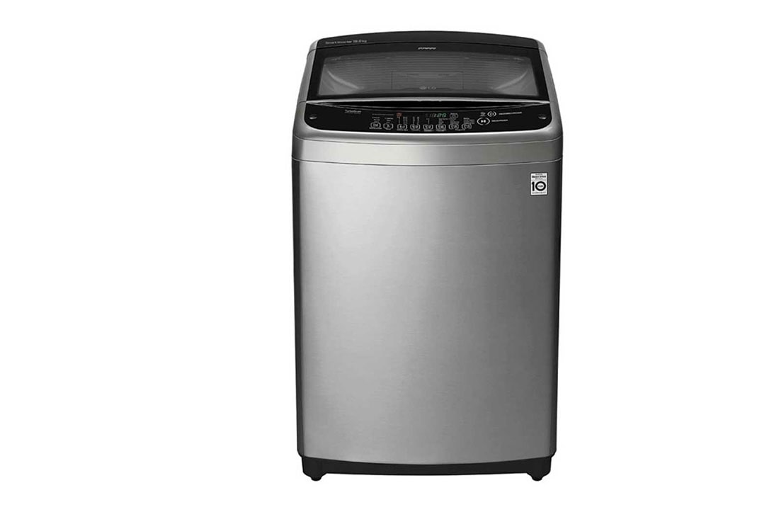 LG 19kg Lavadora Carga Superior, Smart Inverter, Smart Motion, TurboDrum™, Color Acero, WT19VSB