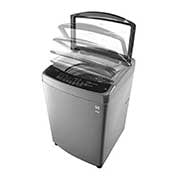 LG 19kg Lavadora Carga Superior, Smart Inverter, Smart Motion, TurboDrum™, Color Acero, WT19VSB, thumbnail 5