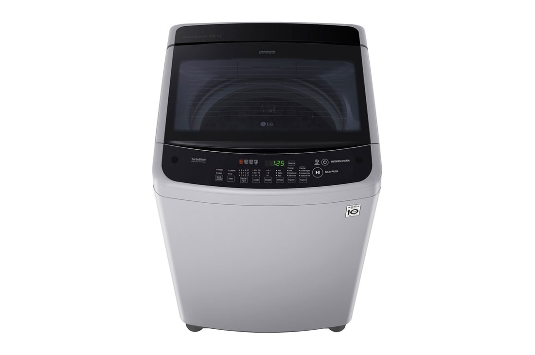 LG 9kg Lavadora Carga Superior, Smart Inverter, Smart Motion, TurboDrum™,  Color Gris