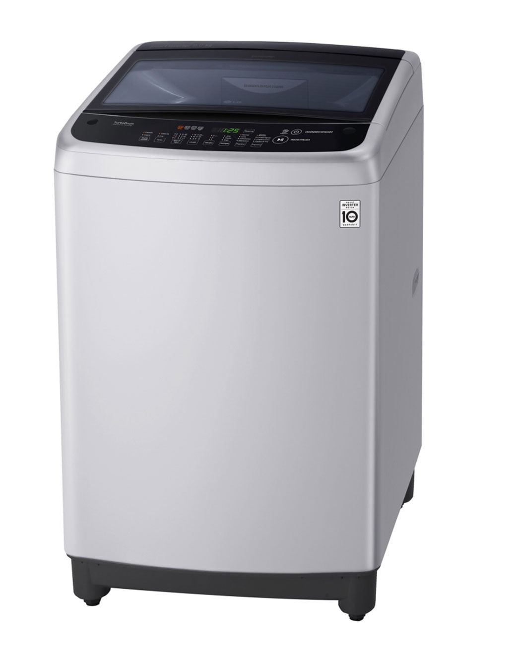 LG 9kg Lavadora Carga Superior, Smart Inverter, Smart Motion, TurboDrum™,  Color Gris