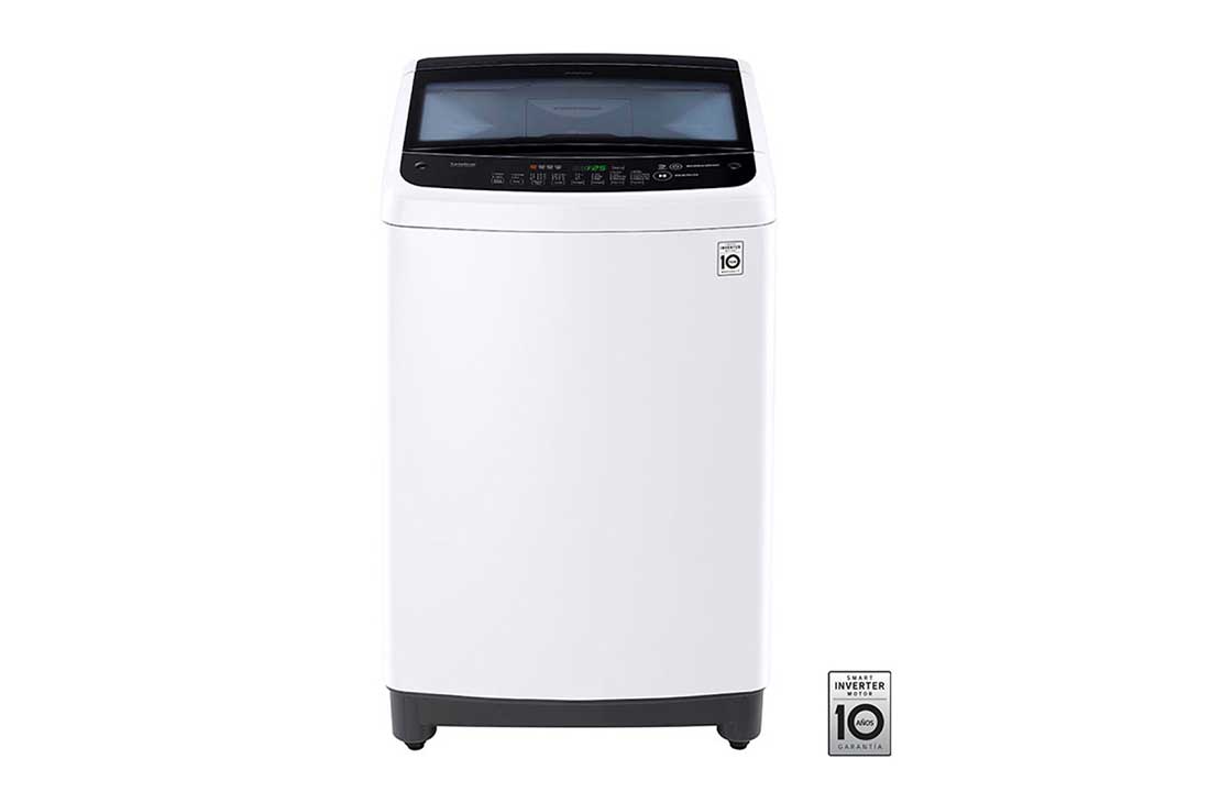 LG 13kg Lavadora Carga Superior, Smart Inverter, Smart Motion, TurboDrum™, Color Blanco, WT13WSBP