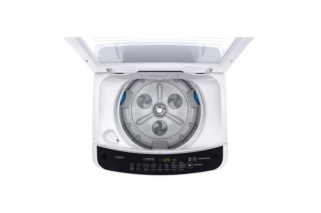 LG 13kg Lavadora Carga Superior, Smart Inverter, Smart Motion, TurboDrum™, Color Blanco, WT13WSBP, thumbnail 4
