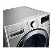 LG Lavadora Carga Frontal 22kg con Direct Drive Inverter & ThinQ, Color Acero, WM22VV2S6B, thumbnail 6