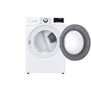 LG 7.4 cu.ft Secadora Electrica de Carga Frontal  & SmartThinQ (Wi-Fi), Color Blanco, DLE3500W, thumbnail 2