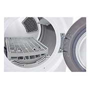 LG 7.4 cu.ft Secadora Electrica de Carga Frontal  & SmartThinQ (Wi-Fi), Color Blanco, DLE3500W, thumbnail 6