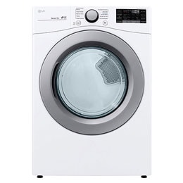 7.4 cu.ft Secadora Electrica de Carga Frontal  & SmartThinQ (Wi-Fi), Color Blanco2