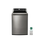 LG 5.0cu.ft Lavadora Carga Superior con Direct Drive Inverter con Vapor & SmartThinQ (Wi-Fi), Color Acero, WT7300CV, thumbnail 1